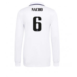 Real Madrid Nacho #6 Hemmatröja 2022-23 Långärmad